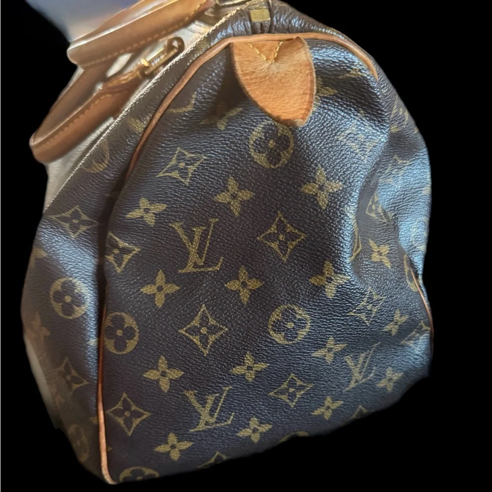 Louis Vuitton Brown Monogram Speedy 30 - Picture 5 of 9